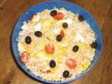 Salade de riz au thon