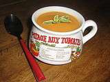 Velouté de tomate au basilic