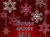 Bonne année 2013