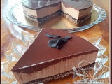 Cheesecake au chocolat