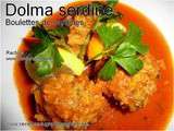 Dolma serdine (Boulettes de sardine)