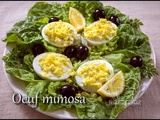 Œuf mimosa == Défi recettes autour d’ un ingrédient, ronde #132