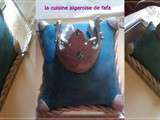 Couronne de prince sur son coussin Gateau 3D d'anniversaire