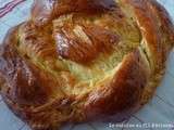 Brioche moelleuse tressée