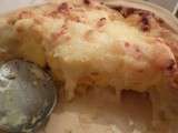 Gratin de quenelles en rondelles