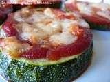 Pizza courgette