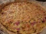 Quiche tomates séchées - lardons - parmesan