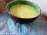 Soupe froide de courgettes