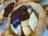 Tartelettes pommes - chocolat - carambar