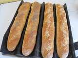 Baguettes aux céréales