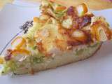 Clafoutis courgettes/surimis/comté