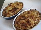 Crumble de boudin aux pommes