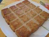 Gâteau aux pommes et aux flocons d'avoine