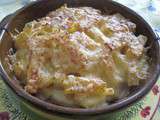 Gratin de navets  boule d'or 