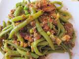 Haricots verts à la bolognaise