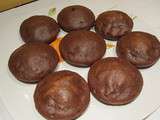 Muffins tout chocolat