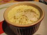 Oeufs cocotte au saumon fumé