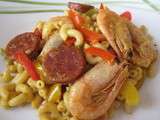 Paella de coquillettes