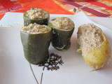 Pommes de terre et courgettes farcies