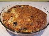 Quiche sans pâte au saumon fumé et champignons