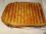 Repas croque monsieur