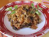 Risotto aux aubergines