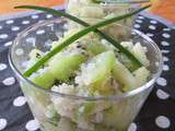 Salade de crabe au kiwi