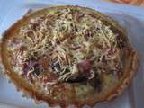 Tartelettes tomates/champignons/jambon