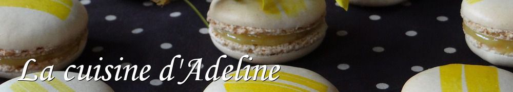 Recettes de La cuisine d'Adeline