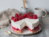 Cheesecake aux framboises (sans cuisson)