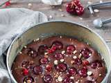 Gâteau au chocolat et aux cerises