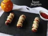 Knackis momies – Recette pour Halloween