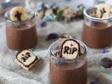 Mousse au chocolat d’halloween