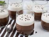 Mousse trois chocolats en verrine