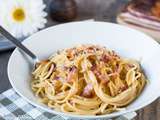 Pâtes à la carbonara (recette italienne)