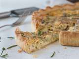 Quiche aux asperges blanches ou vertes