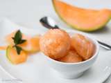 Sorbet melon (recette facile avec ou sans sorbetière)