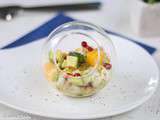 Tartare de mulet aux agrumes