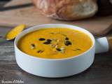 Velouté de courge, carottes et curcuma