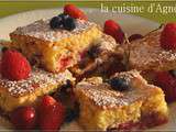 Biscuit aux 4 fruits rouges