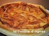 Clafoutis aux pommes caramélisées