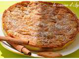 Clafoutis de reines claudes aux spéculoos