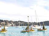 Combat naval fleuri 2016 à Villefranche sur Mer