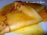 Crêpe à la clémentine