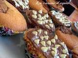 Cupcakes marbrés pralinoise speculoos