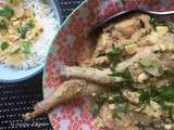 Curry de lapin aux amandes