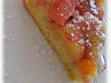 Gâteau aux nectarines