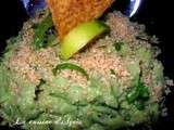 Guacamole avocat kiwi