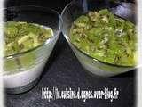 Panna cotta aux kiwis