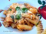 Rigatoni aux aubergines